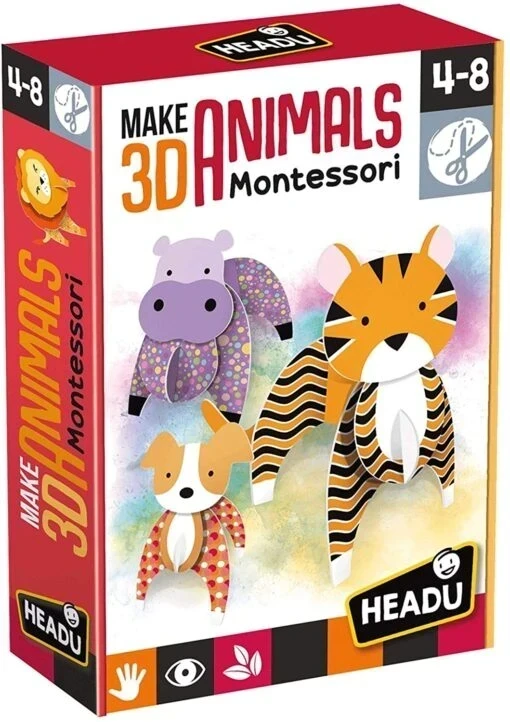 3d Animals Montessori Headu - Wlidati Maroc