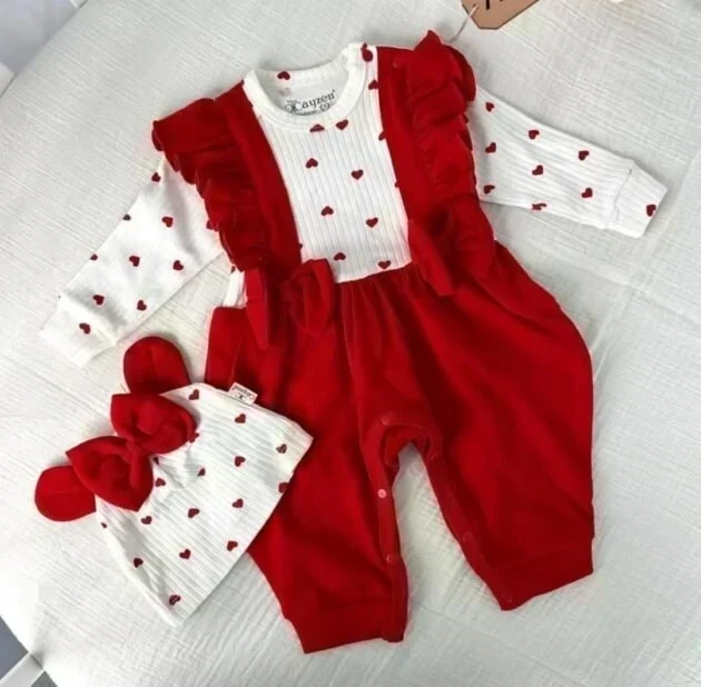 Adorable Ensemble Pour Bebe Mini Cayzen - Wlidati Maroc
