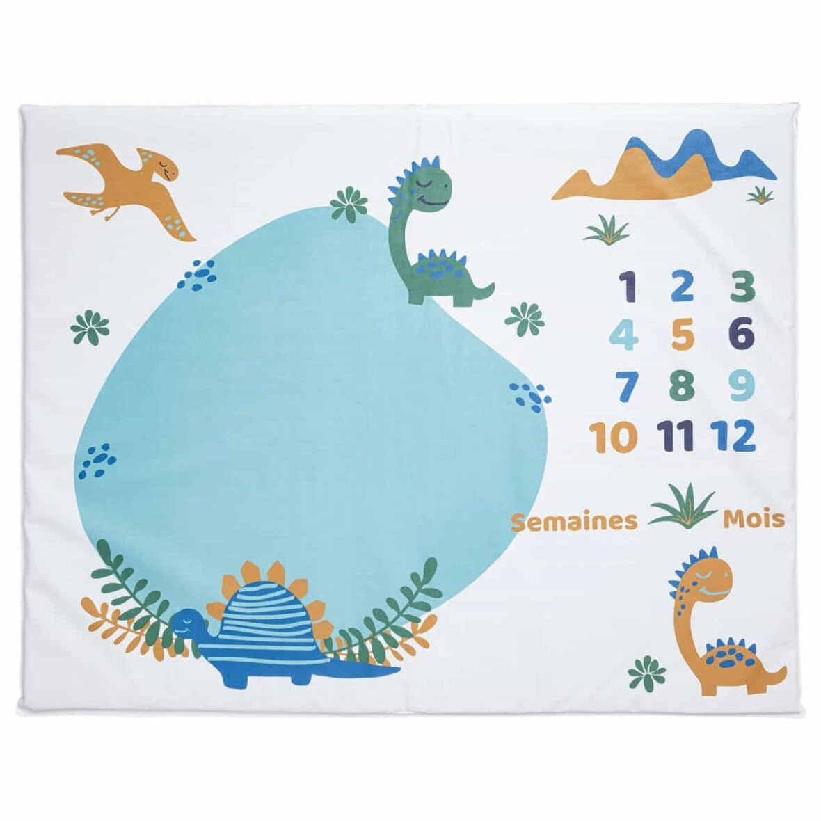 Babycalin Tapis De Jeu Impermeable Moinniversaire Funny Dino - Wlidati Maroc