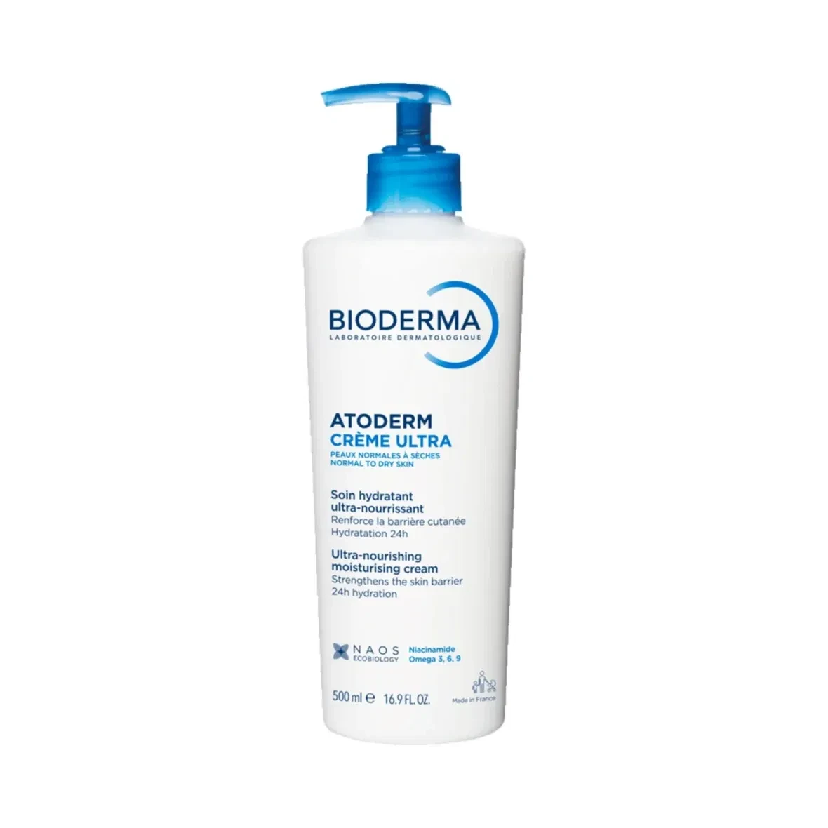 Bioderma Atoderm Creme Corps Peau Seche Ultra Nourissante - Wlidati Maroc