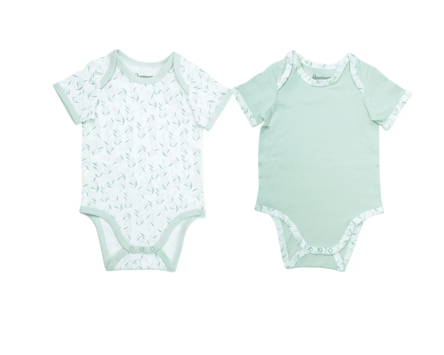 Domiva Lot De 2 Bodies Manches Courtes Filou 9 12mois - Wlidati Maroc