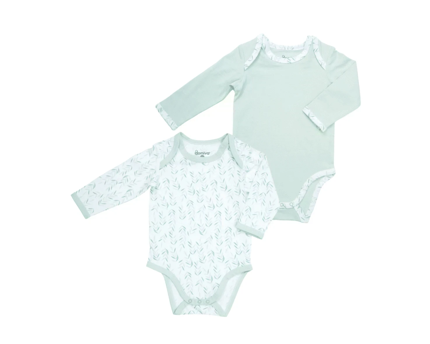 Domiva Lot De 2 Bodies Manches Longues Filou 9 12mois - Wlidati Maroc