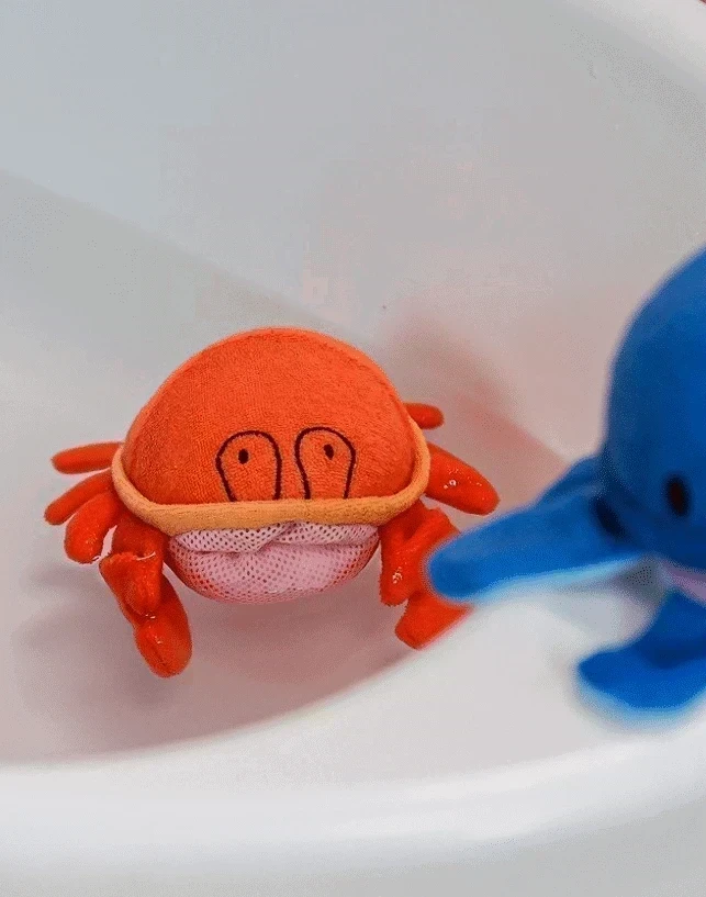 Domiva Peluche De Bain Baleine - Wlidati Maroc