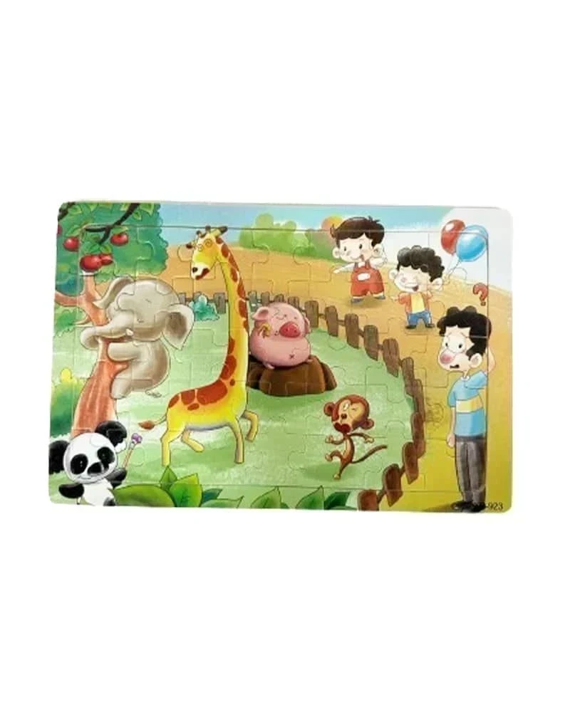 Ensemble 6 Puzzles En Bois Petit Modele Enfants En Plein Air - Wlidati Maroc