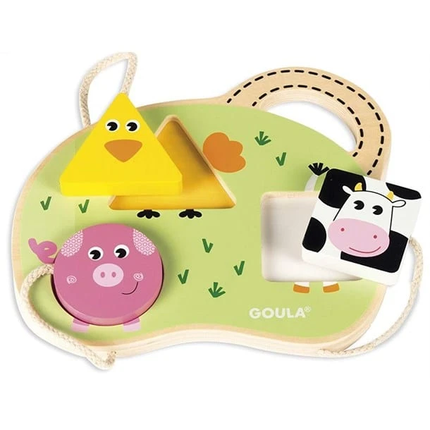 Goula Mon Premier Puzzle Ferme - Wlidati Maroc