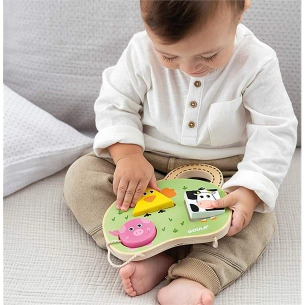 Goula Mon Premier Puzzle Ferme - Wlidati Maroc