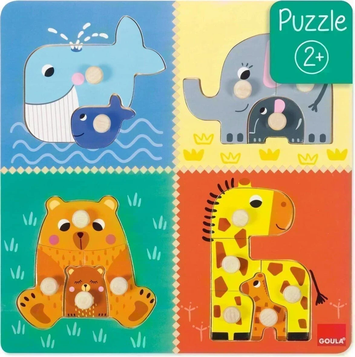 Goula Puzzle Encastrement Mamans Et Bebes - Wlidati Maroc