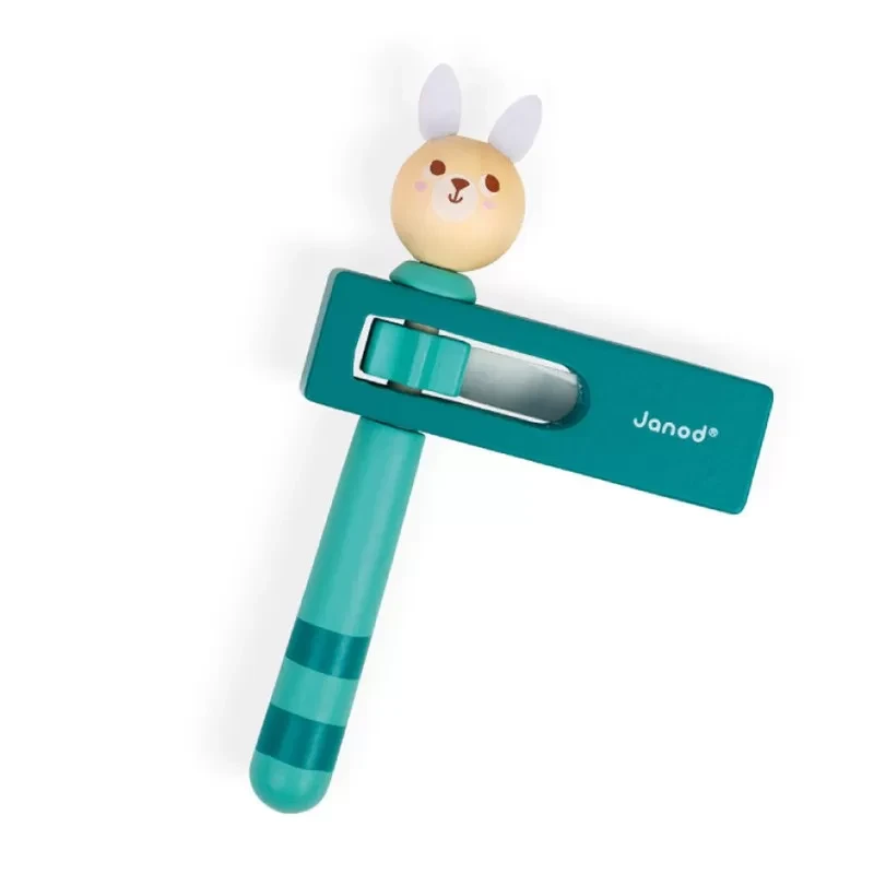 Janod Crecelle En Bois Lapin - Wlidati Maroc