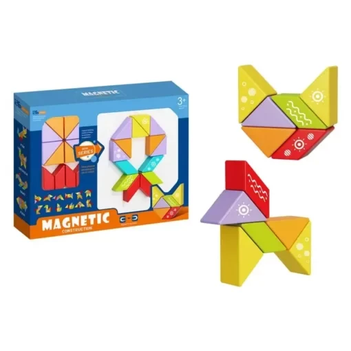 Jeux Montessori 26 Pieces Blocs Dintelligence Magnetiques - Wlidati Maroc