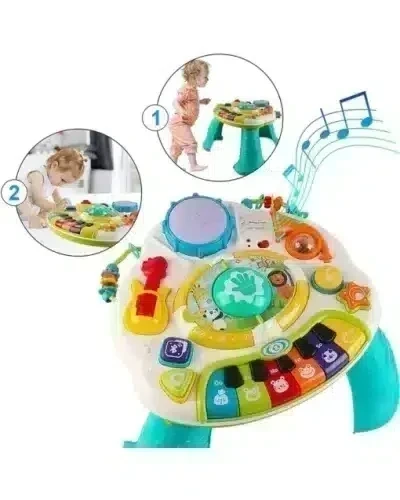 Kids Melody Table Dactivite Musicale Multifonction - Wlidati Maroc