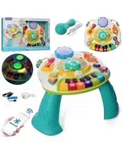 Kids Melody Table Dactivite Musicale Multifonction - Wlidati Maroc