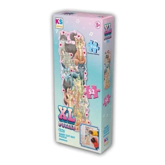 Ks Games Chats Xl Puzzle 52 Pieces - Wlidati Maroc