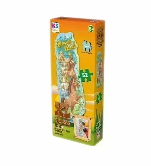 Ks Games Chevaux Xl Puzzle 52 Pieces - Wlidati Maroc