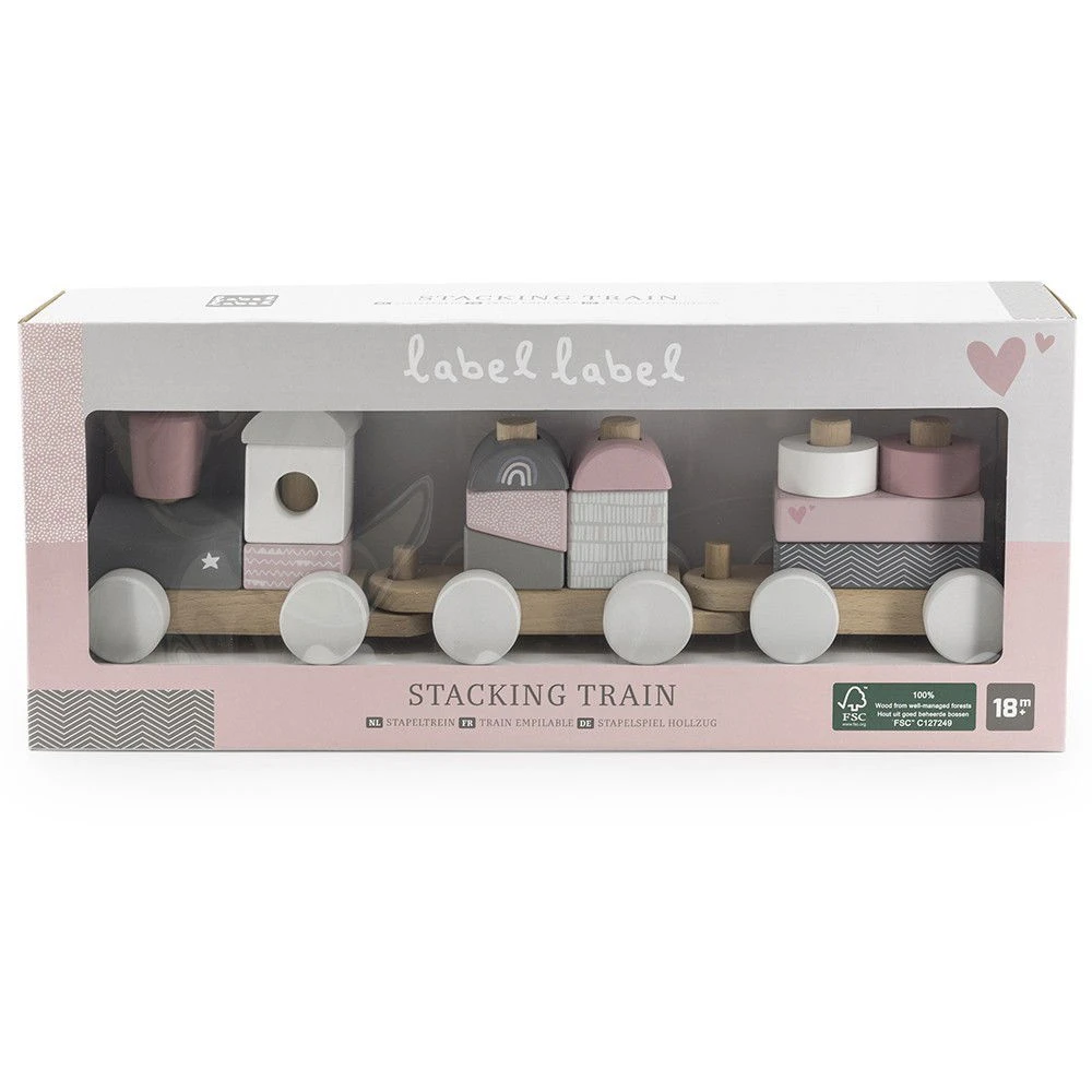 Label Label Train En Bois Rose - Wlidati Maroc