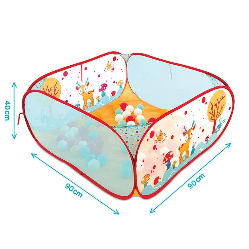 Ludi Aire Deveil Pop Up Lapin Avec 45 Balles 6m - Wlidati Maroc