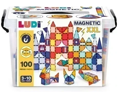 Ludi Magnetic 100 Pieces 3ans - Wlidati Maroc
