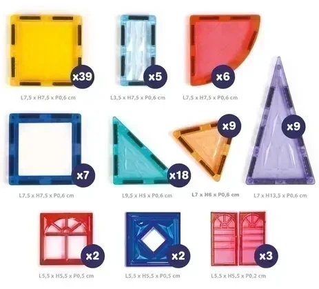 Ludi Magnetic 100 Pieces 3ans - Wlidati Maroc