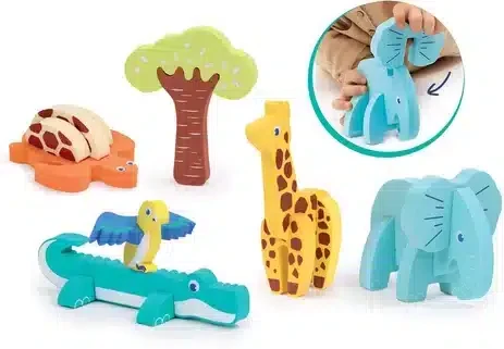 Ludi Puzzle Mousse 3d Jungle - Wlidati Maroc