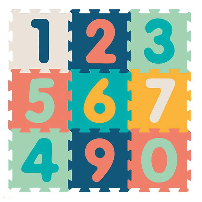 Ludi Tapis Dalles Chiffres 10pcs - Wlidati Maroc