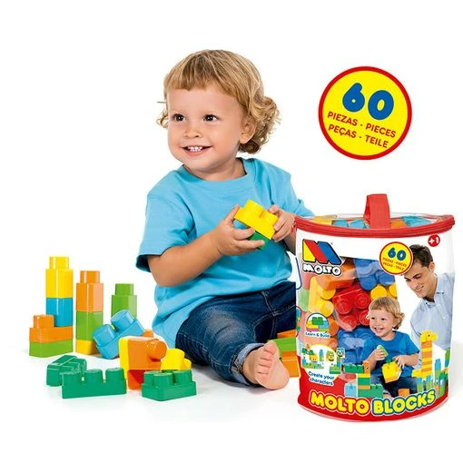 Molto Sac De Blocs 60 Pieces 12m - Wlidati Maroc