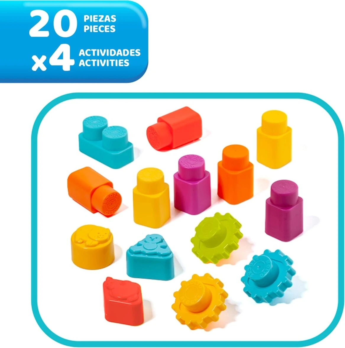 Molto Table Dactivites 20 Pieces - Wlidati Maroc