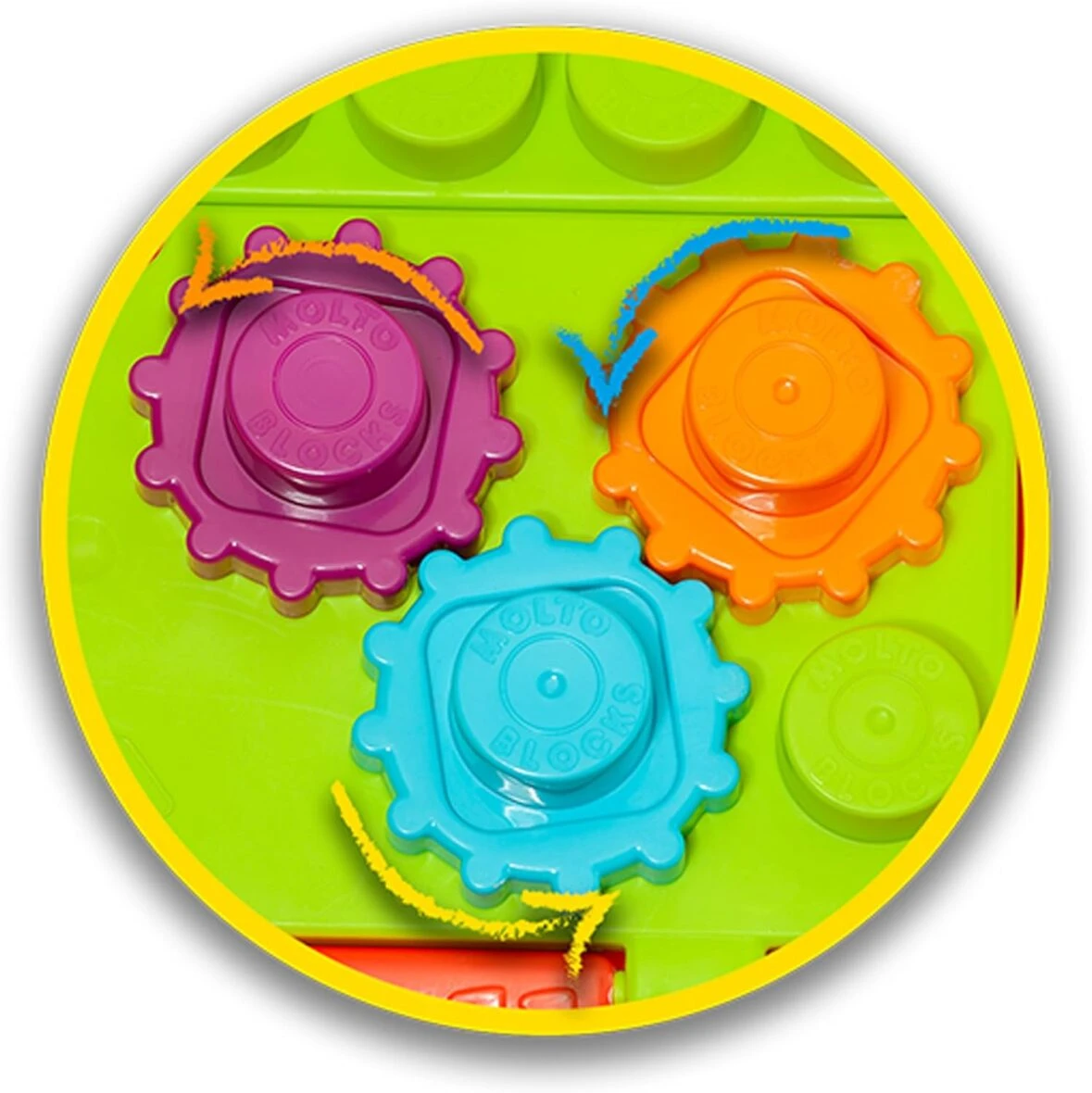 Molto Table Dactivites 20 Pieces - Wlidati Maroc