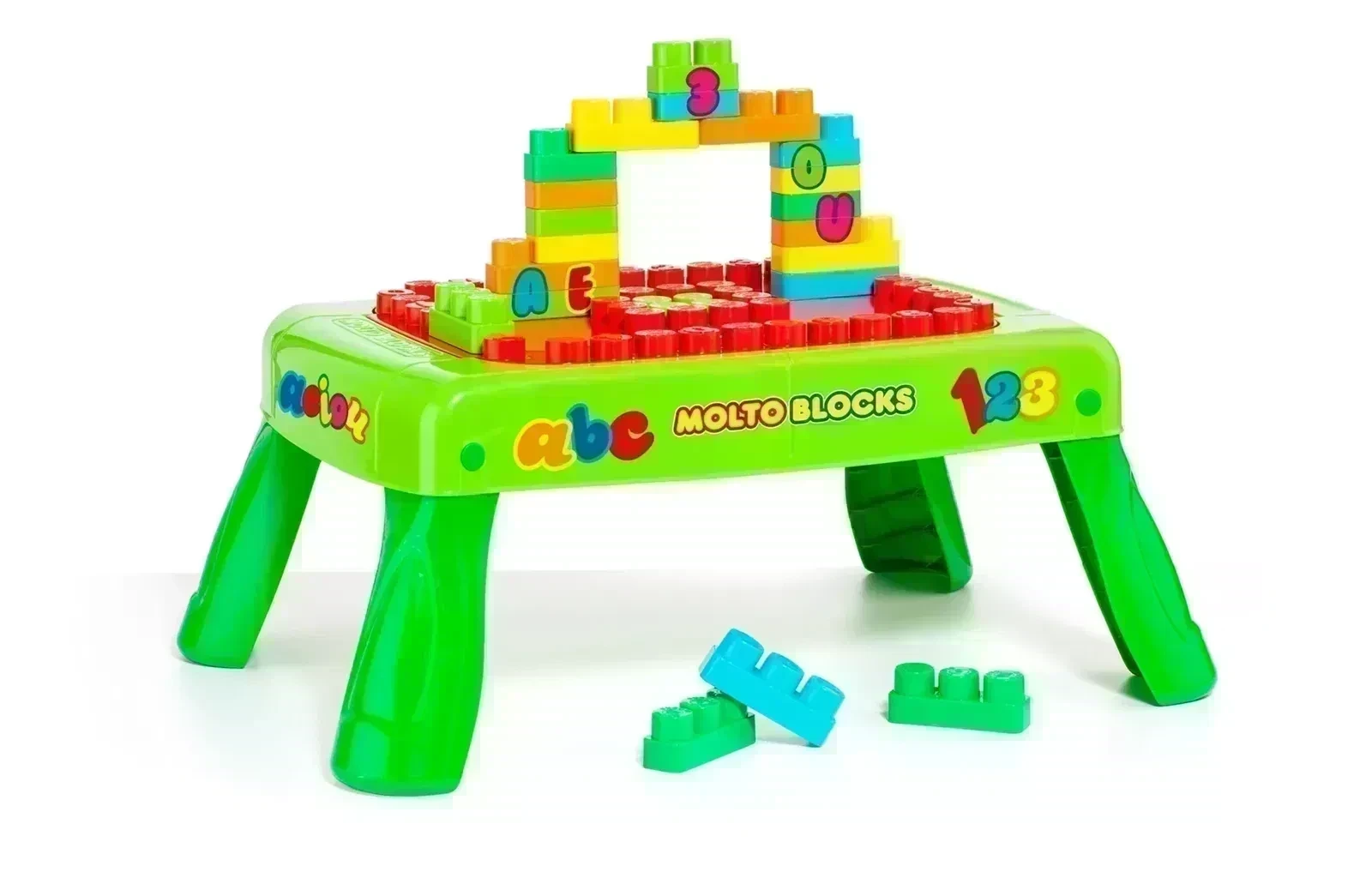 Molto Table Pliable De Blocs 20 Pieces - Wlidati Maroc