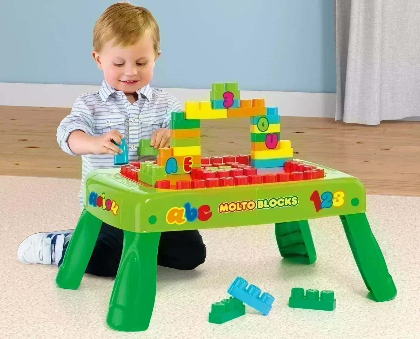 Molto Table Pliable De Blocs 20 Pieces - Wlidati Maroc