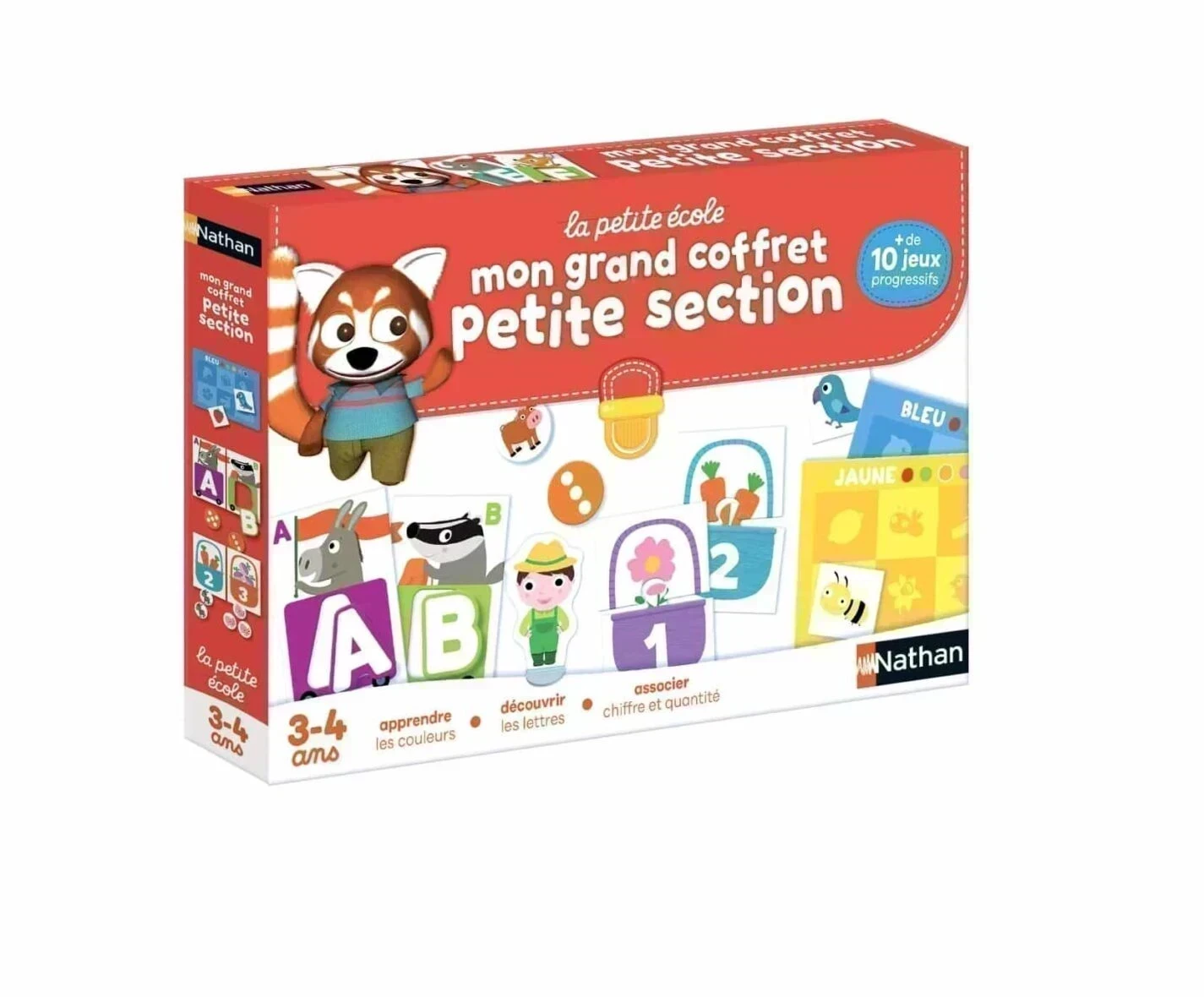 Nathan La Petite Ecole Mon Grand Coffret Petite Section - Wlidati Maroc