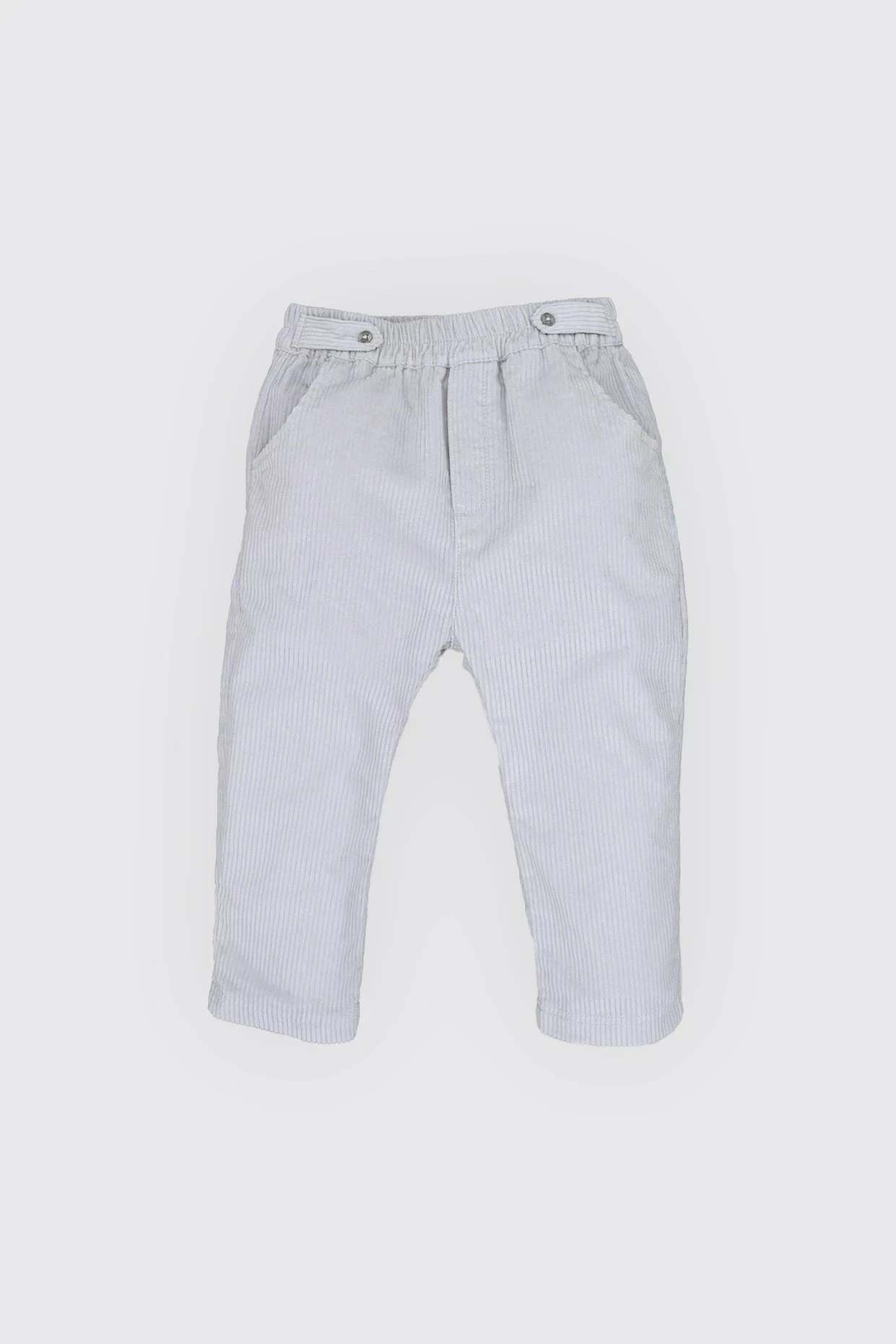 Pantalon En Velours Cotele A Ceinture Volantee - Wlidati Maroc
