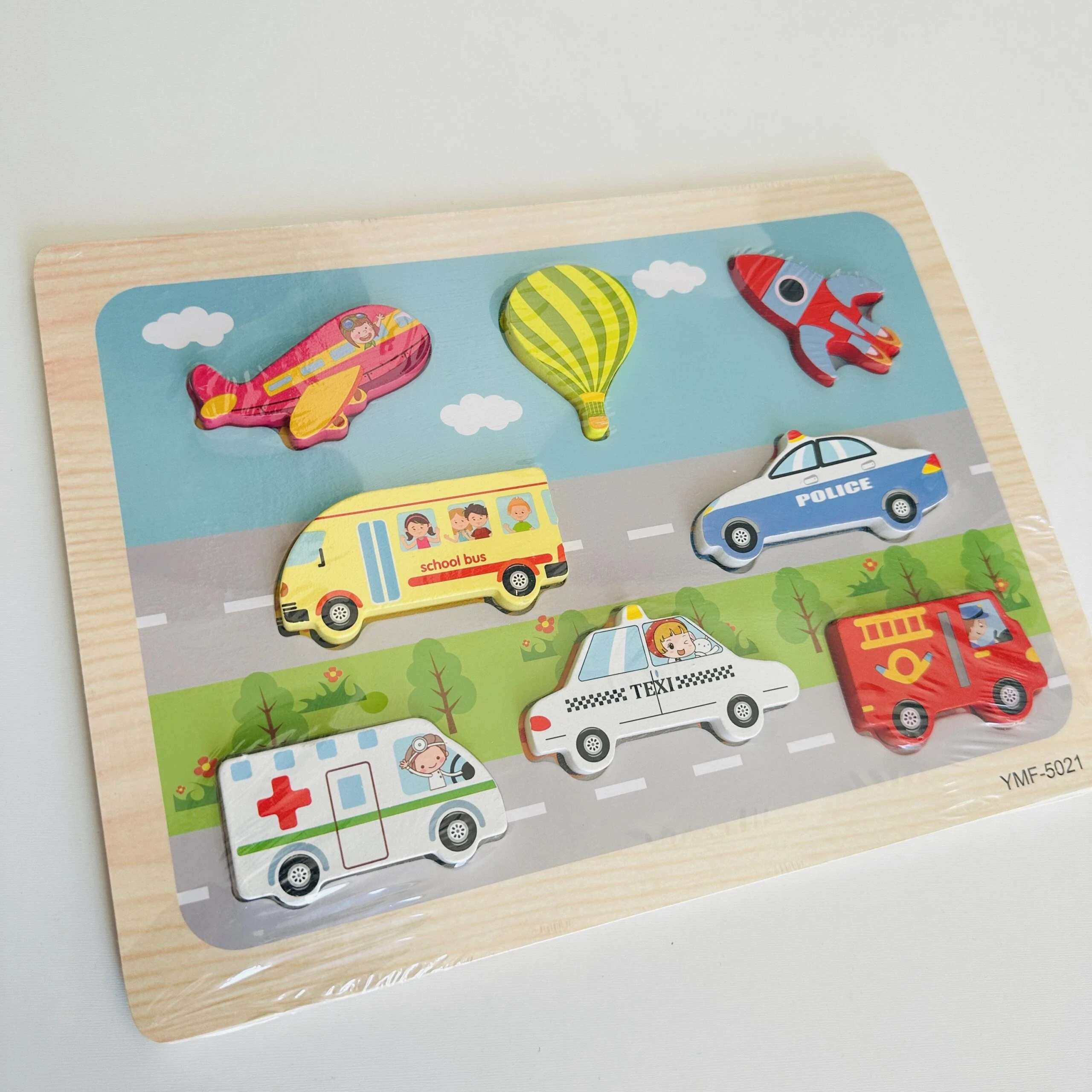 Puzzle Les Moyens De Transport V1 Ymf - Wlidati Maroc