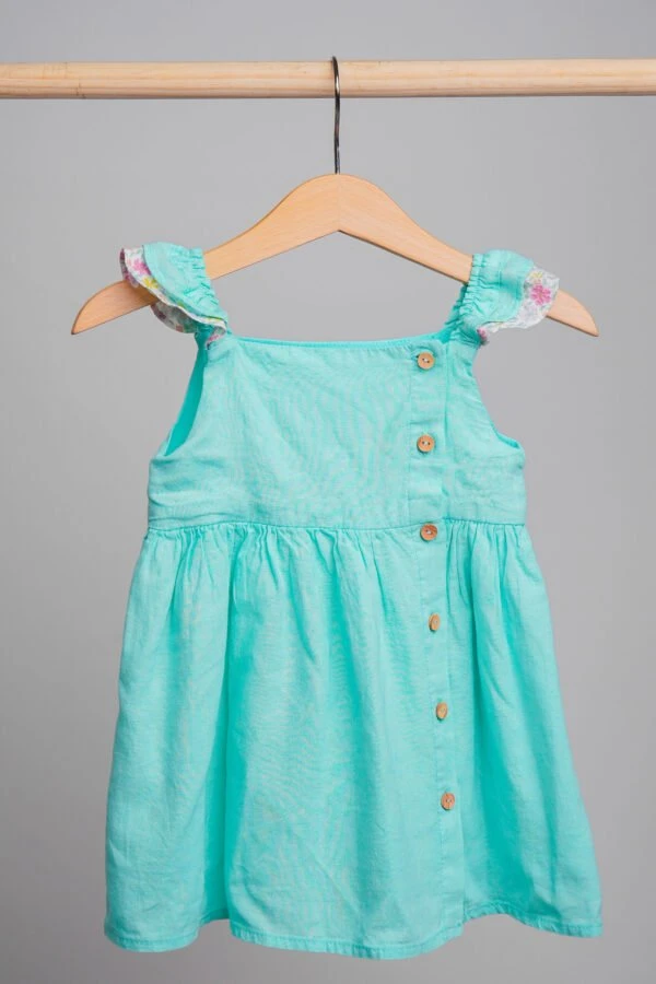 Robe A Manches A Double Volants - Wlidati Maroc