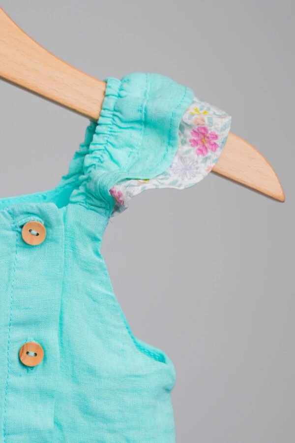 Robe A Manches A Double Volants - Wlidati Maroc