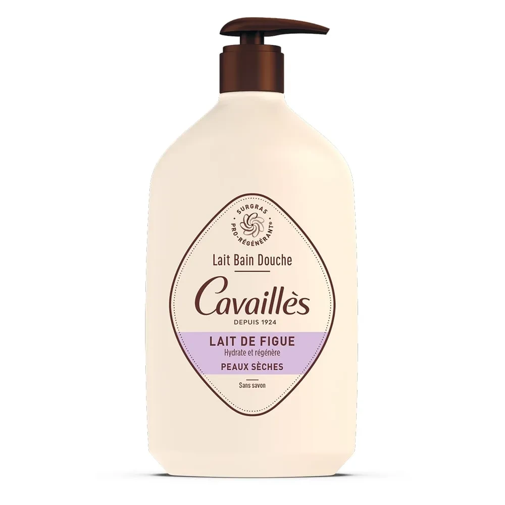 Roge Cavailles Lait Bain Douche Lait De Figue 1l - Wlidati Maroc