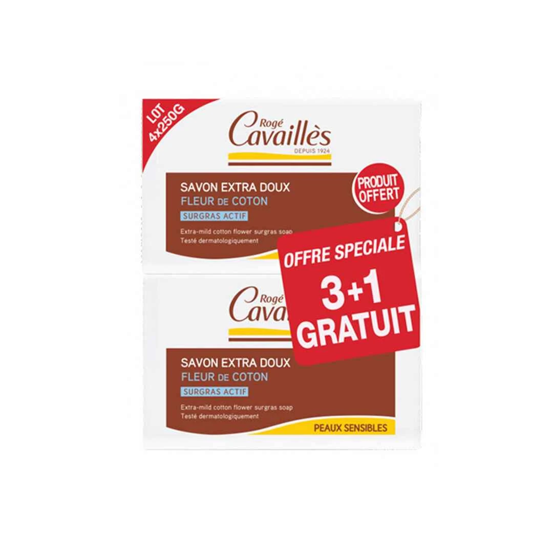 Roge Cavailles Savon Parfume Fleur De Coton 250g X2 - Wlidati Maroc