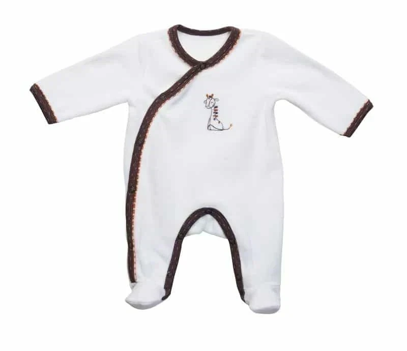 Sauthon Grenouillere Velours 1mois - Wlidati Maroc