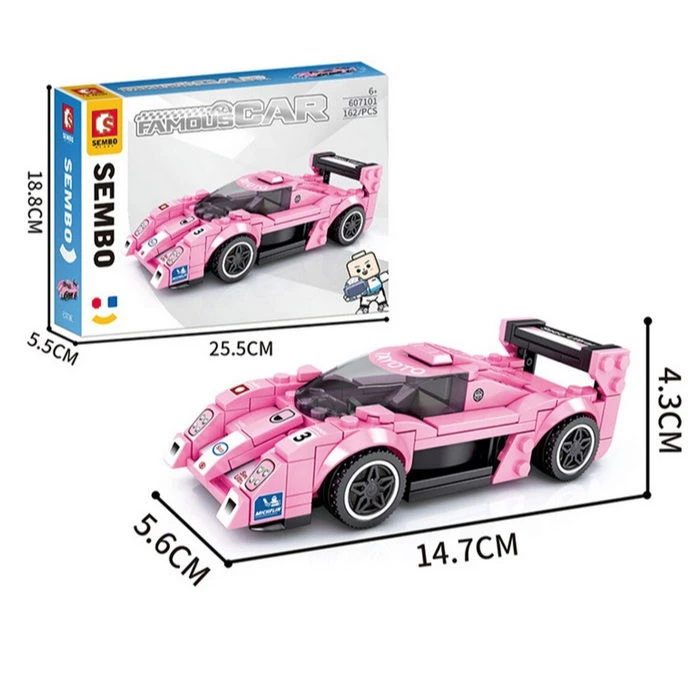 Sembo Block Famous Car Rose - Wlidati Maroc