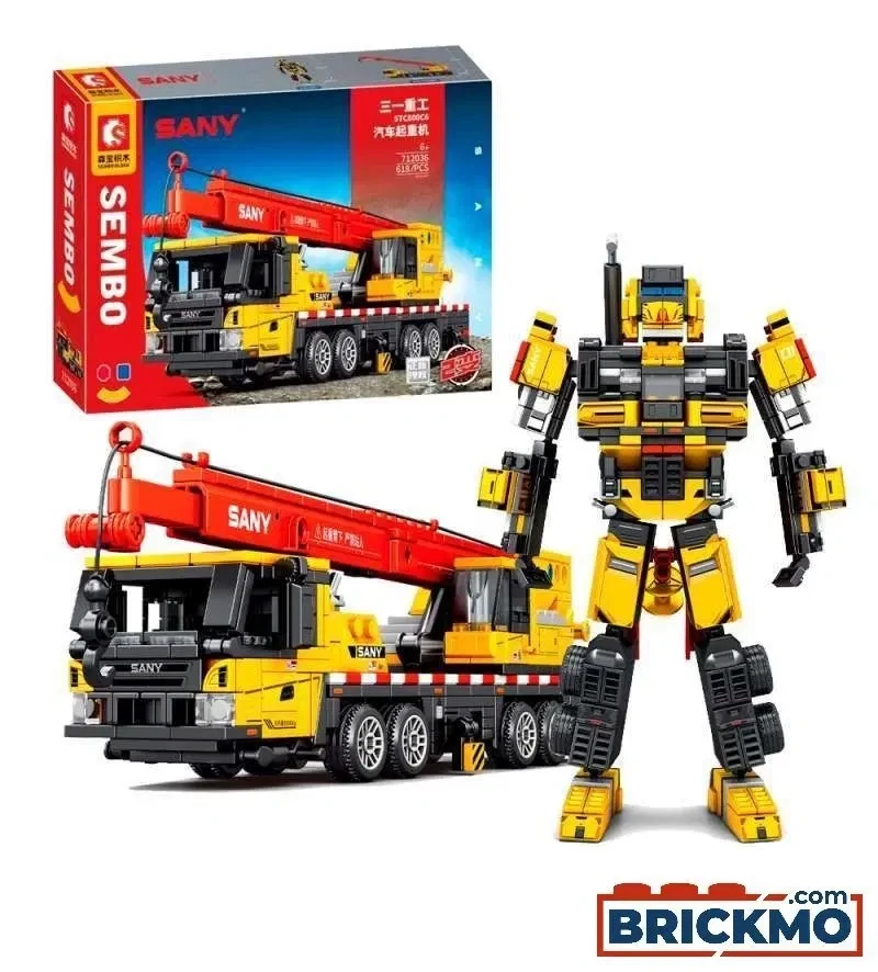 Sembo Blocs De Construction Robot 2 En 1 - Wlidati Maroc