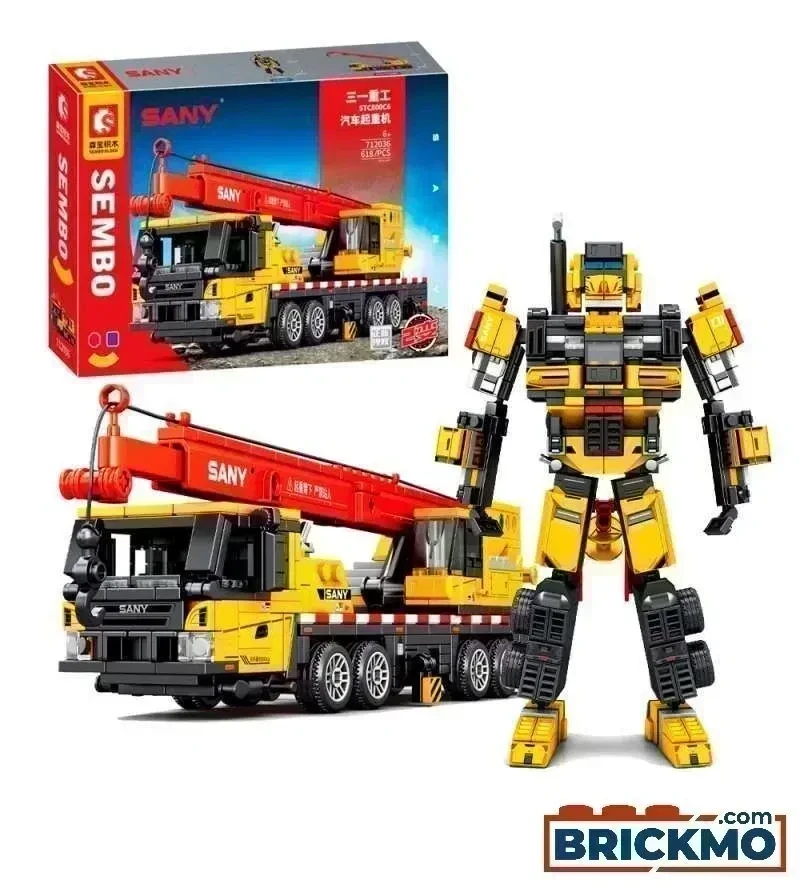 Sembo Blocs De Construction Robot 2 En 1 - Wlidati Maroc