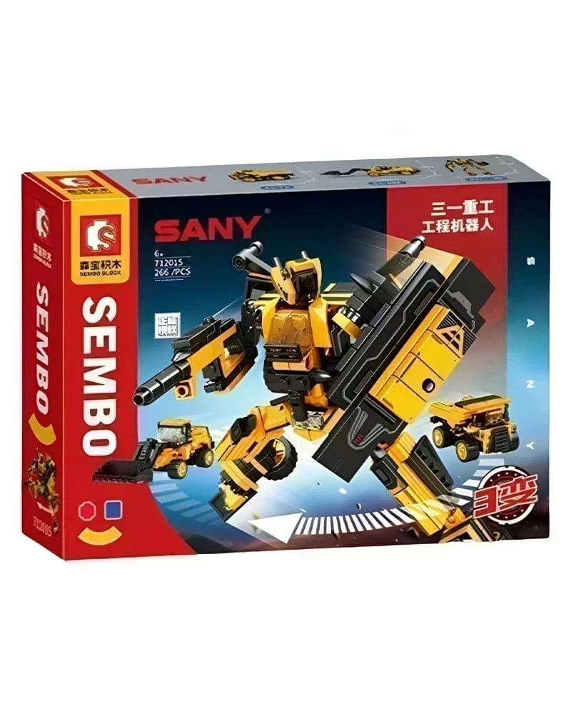 Sembo Blocs De Construction Robot De Combat Sany 6a - Wlidati Maroc