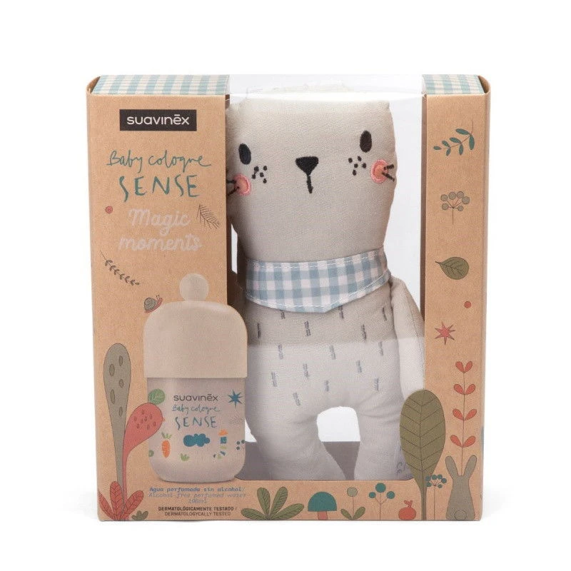 Suavinex Coffret Baby Cologne Sense 100ml Avec Peluche - Wlidati Maroc