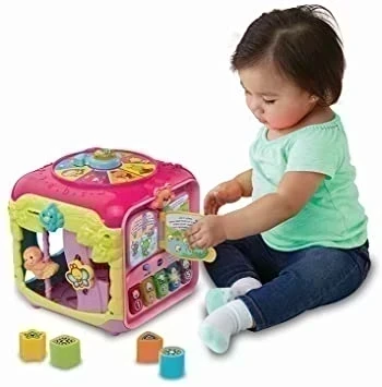 Super Cubes Des Decouverte Rose Vtech - Wlidati Maroc