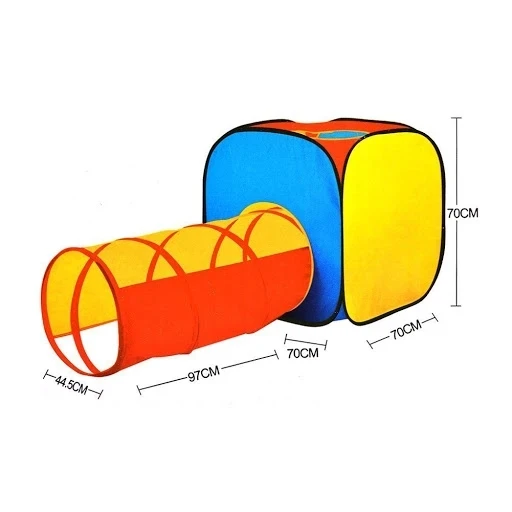 Tente Tunnel Centre Dactivite 100 Balles - Wlidati Maroc