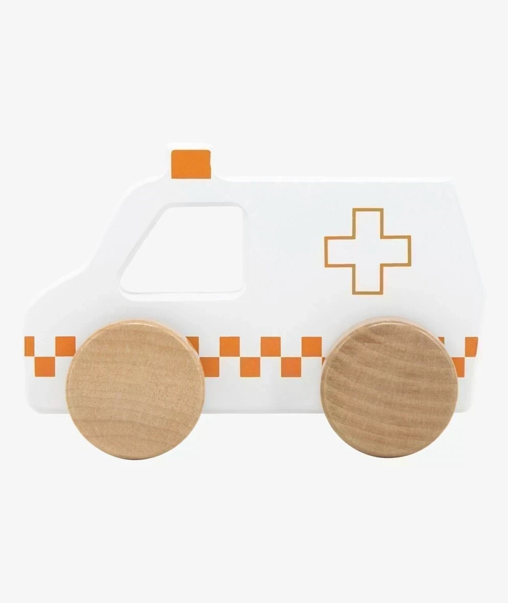 Tryco Ambulance En Bois - Wlidati Maroc