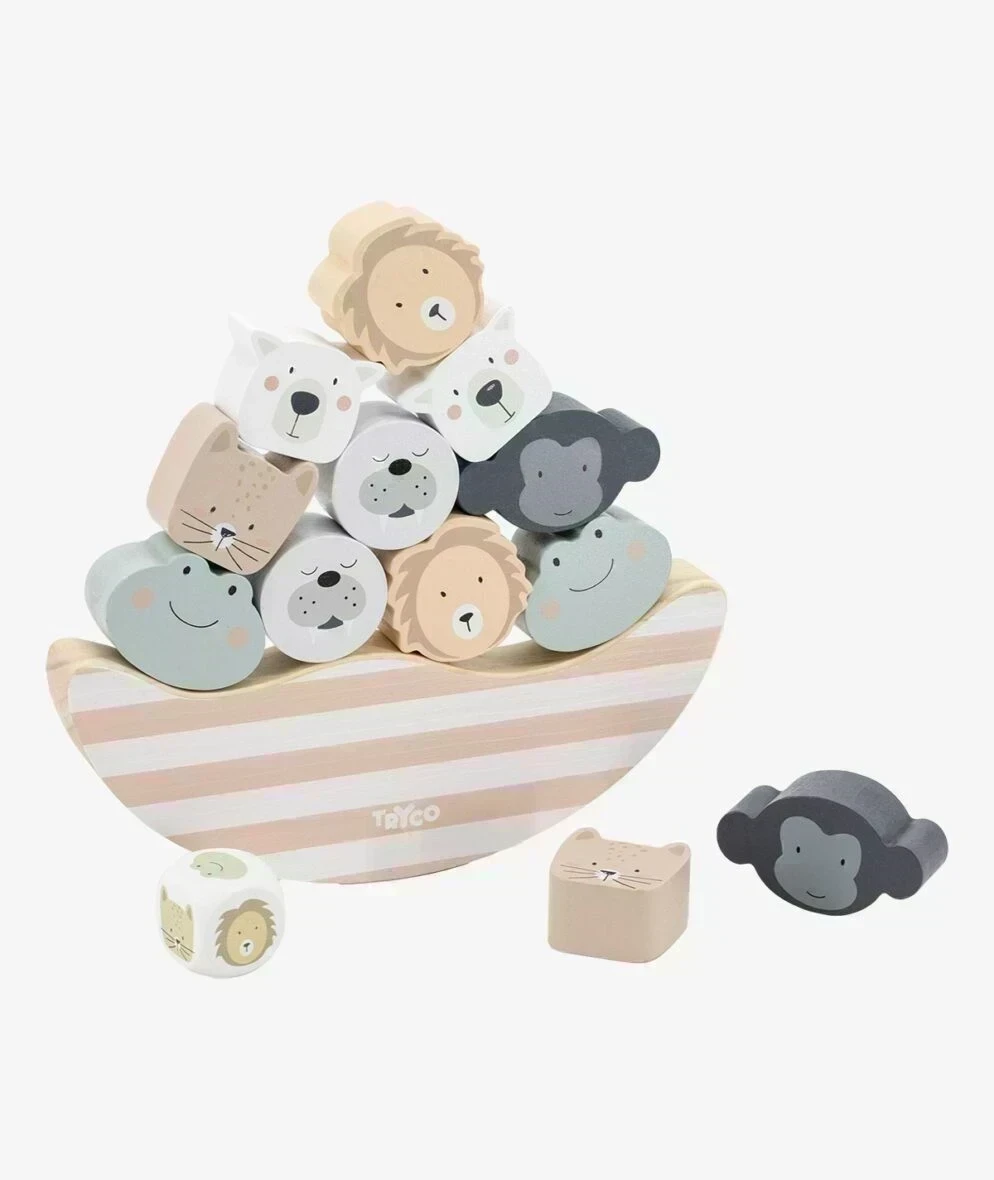 Tryco Jeu Dequilibre En Bois Jungle - Wlidati Maroc