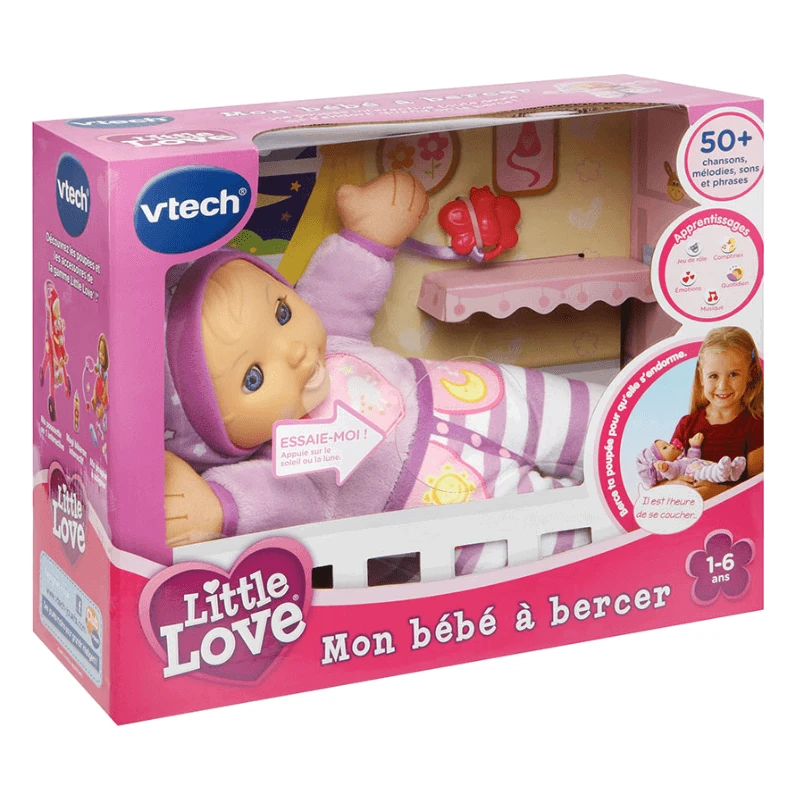 Vtech Poupee Interactive A Bercer Little Love - Wlidati Maroc