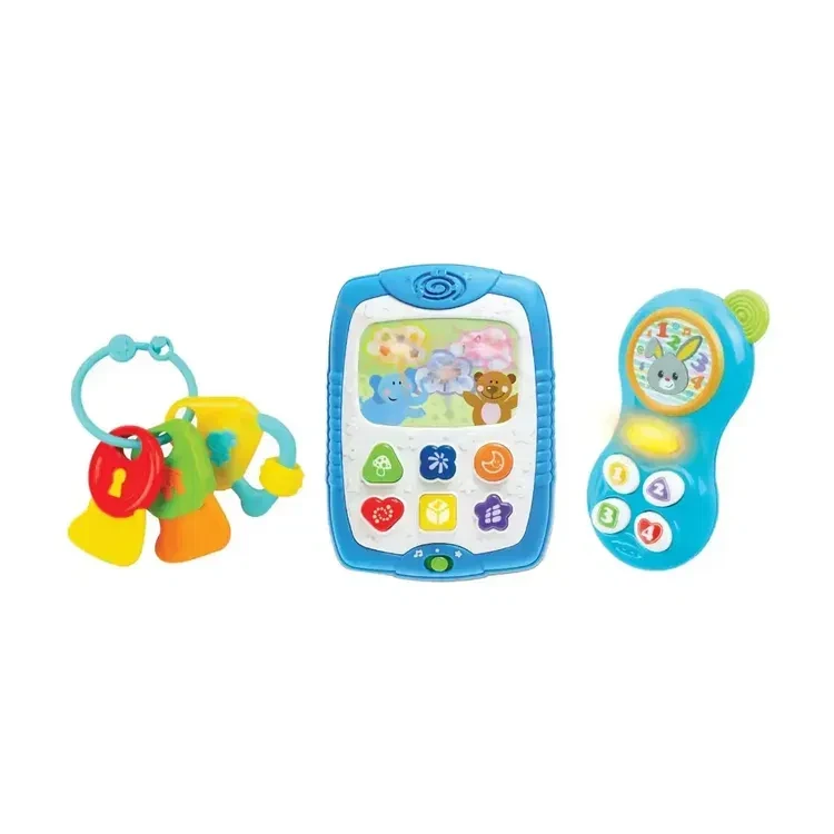 Winfun Ensemble Telephone Tablette Et Cles Pour Bebe - Wlidati Maroc